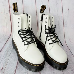 Brand New Jadon Dr. Martens in White